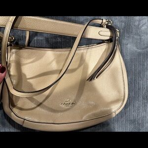 Tan coach outlet crossbody